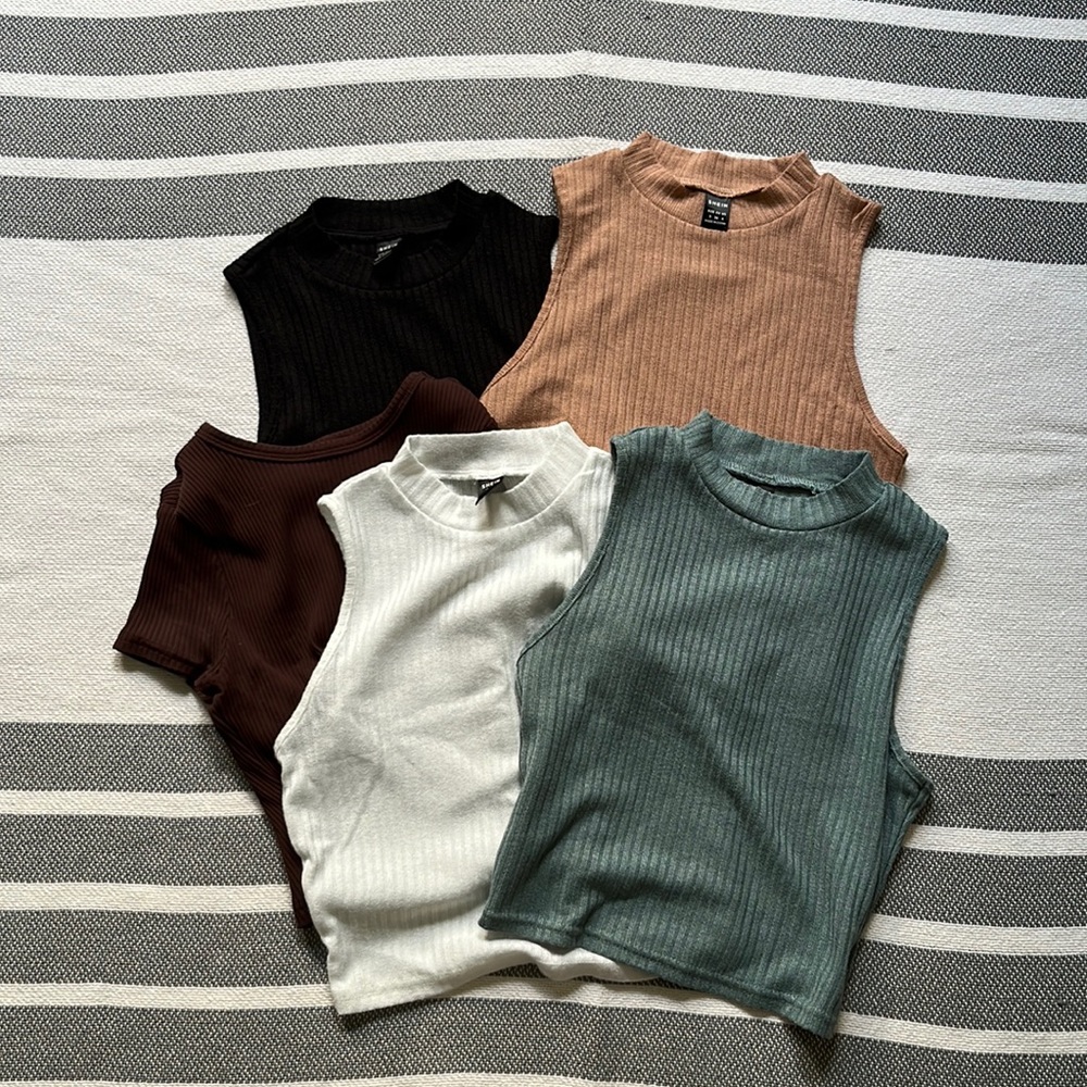 Shein Crop Top Bundle ❤️‍🔥